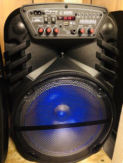 🔊Equipo con bocina 12” ESPECIAL // Bluetooth speaker with a 12” woofer *FIRM PRICE*🔊