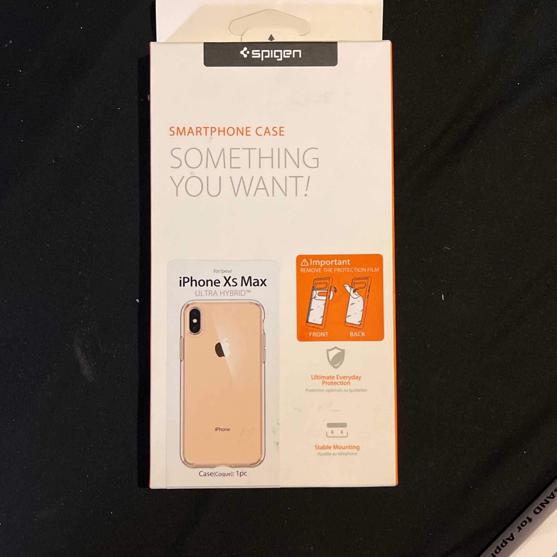 Brand New Spigen Apple iPhone XS Max Ultra Hybrid Clear Case!