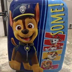 Paw Patrol Kids Carry-On Suitcase Hard Shell Luggage NEW Never Used