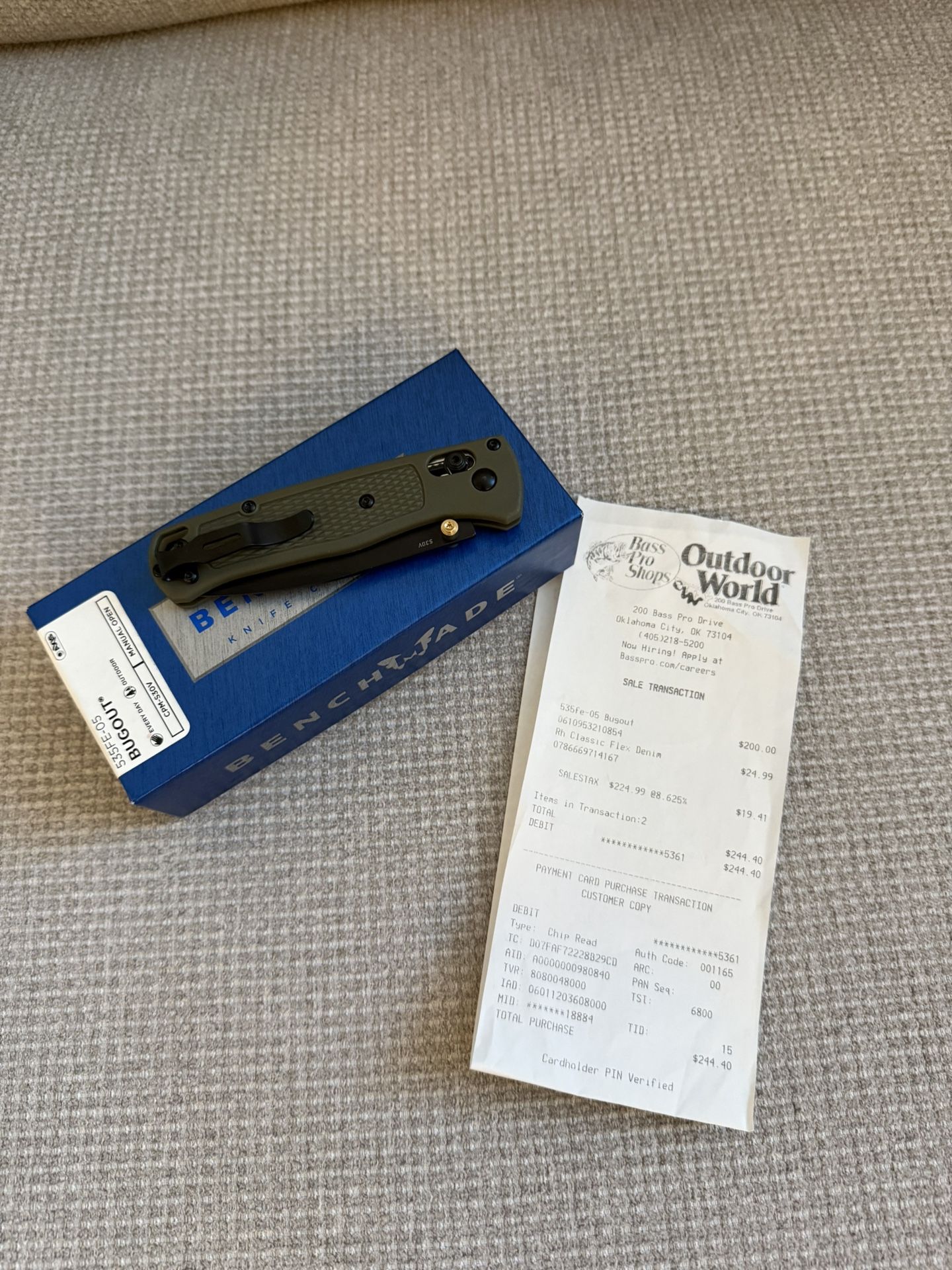 Benchmade Bugout