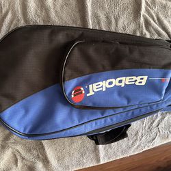Babolat Classic Line Tennis Gear Bag Racket Bag Blue Multi Pocket Nylon