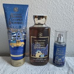 Bath & Body Works Frosted Coconut Snowball