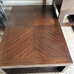 Coffee Table And End Tables