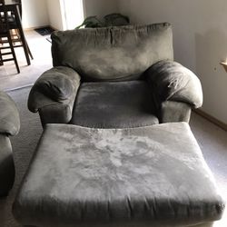 Chair and Ottoman