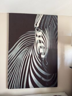 Large zebra Art