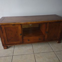 TV Stand With Drawer & Shelves - 60Lx20Wx24H