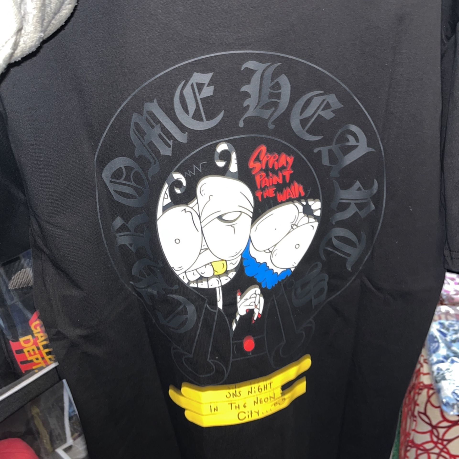 Brand New Size,small Chrome Hearts, T-Shirt Fits Like Medium Large