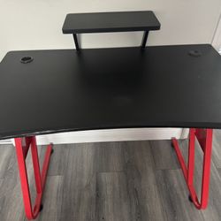 Gaming Desk with headphone hanger