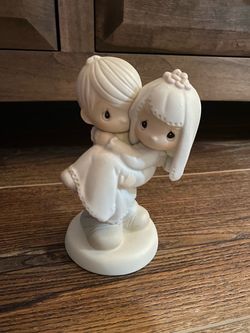Precious Moments Jonathan & David “Bless You Two” Figurine