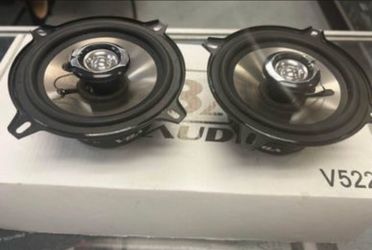 V8 Audio V522 Car Speakers Pair