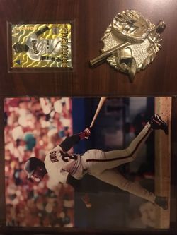 Authentic MLB Barry Bonds Memorabilia