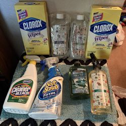 Cleaning Supplies. Beekman 1802  Clorox Scrub Free