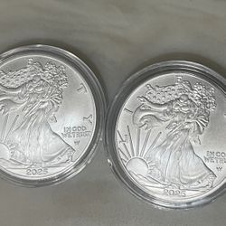 Silver Eagles $90