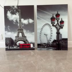 Art Photo Glass Wall Decoration
