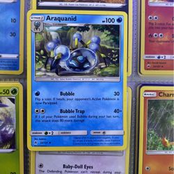 Araquanid Pokémon Card