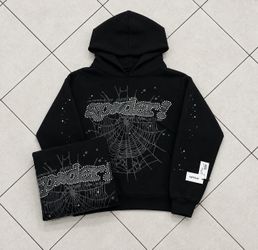 Brand new sp5der punk v2 hoodie rhinestones and tags included S-M-L-XL