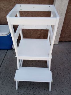 High chair, white
