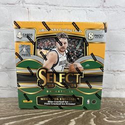 2023 Panini Select Basketball Mega Box NBA - Blue Pink Cracked Ice Prizms
