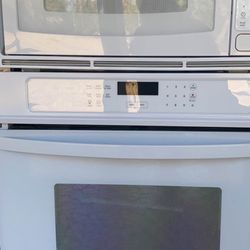 White Combo Kenmore Over /microwave