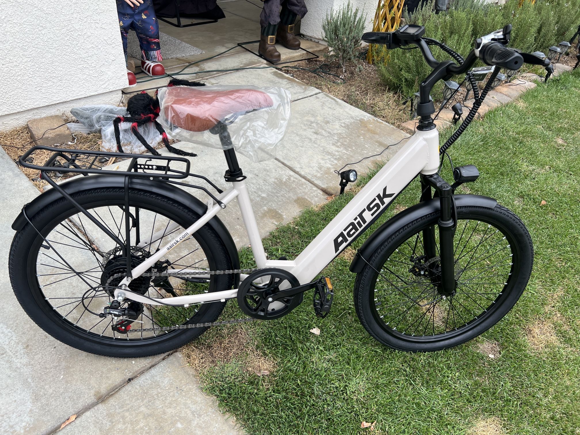 SU7 E Mountain Bike for Adults-750W Peak Motor Electric Commuter Bikes, 25MPH EBike, 36V Battery EBikes, 21-Speed Front Suspension Electric Bicycle