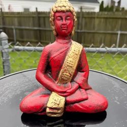 The Red Buddha Statue