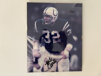 Mike Curtis Colts Autographed Photo