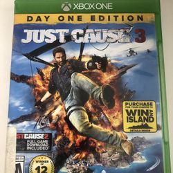 Xbox One Just Cause 3 Video Game 