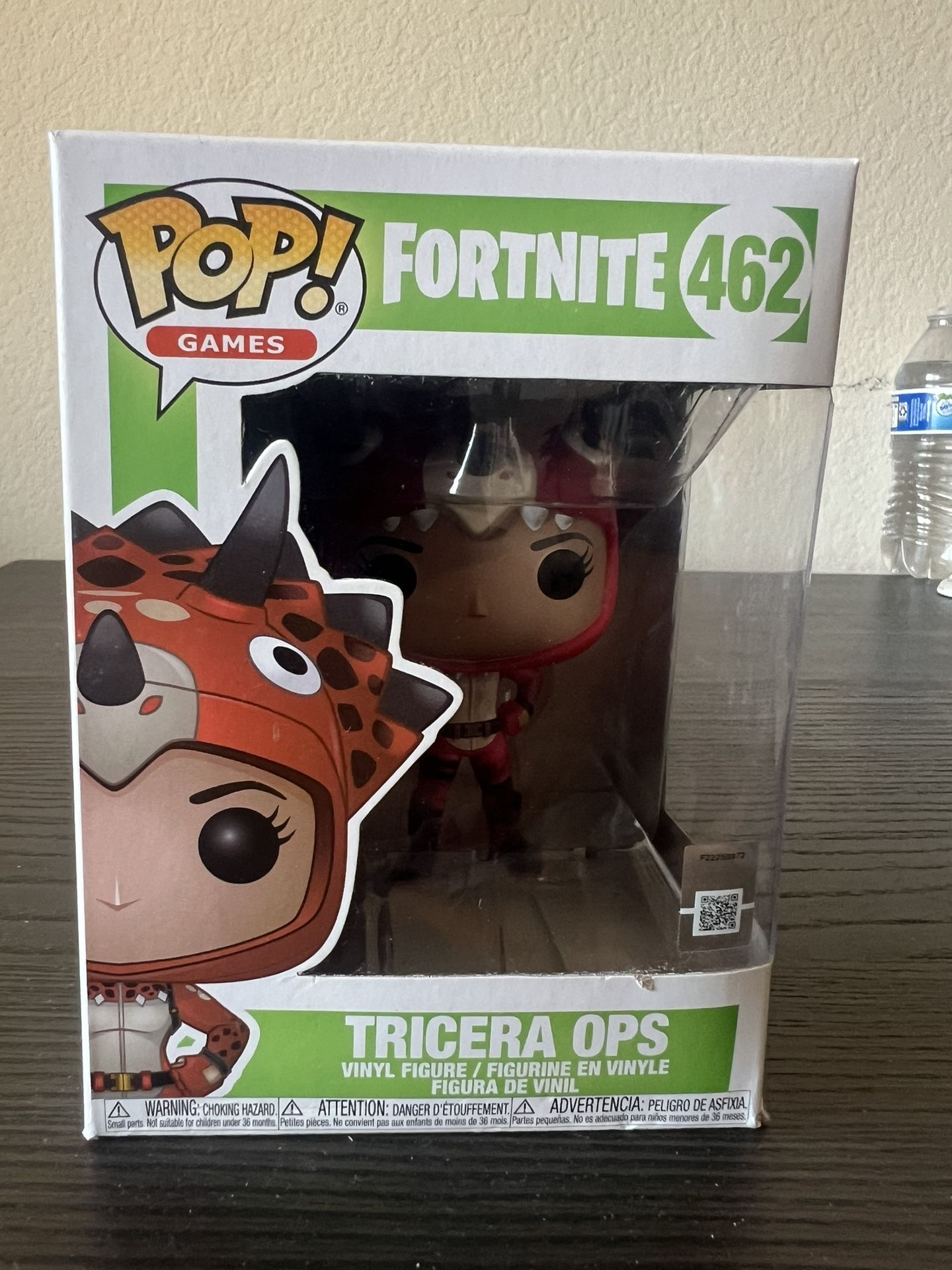 VAULTED Tricera Ops Funko Pop Fortnite #462 Video Games Gaming Vinyl Figurine
