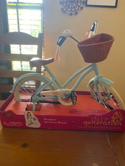BRAND NEW Bicycle for 18-inch American Girl or Our Generation Sized Dolls - See My Items😎