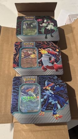 Paldea Partners Pokemon Tin