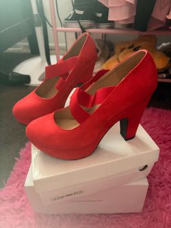 Red Heels Size 9