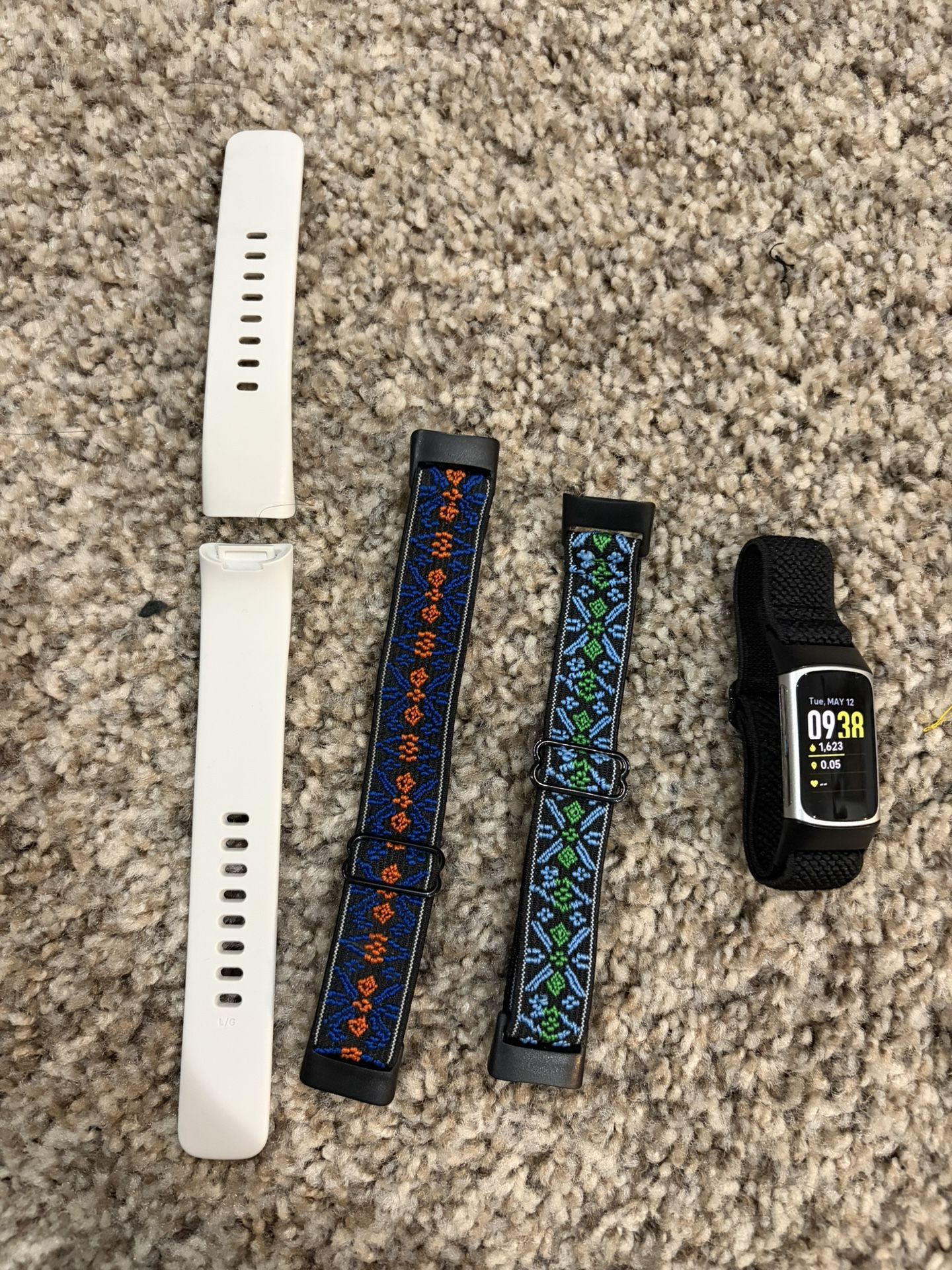 Fitbit Charge 6 watch with extra Bands & Charger