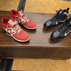 Baseball Cleats, Metal