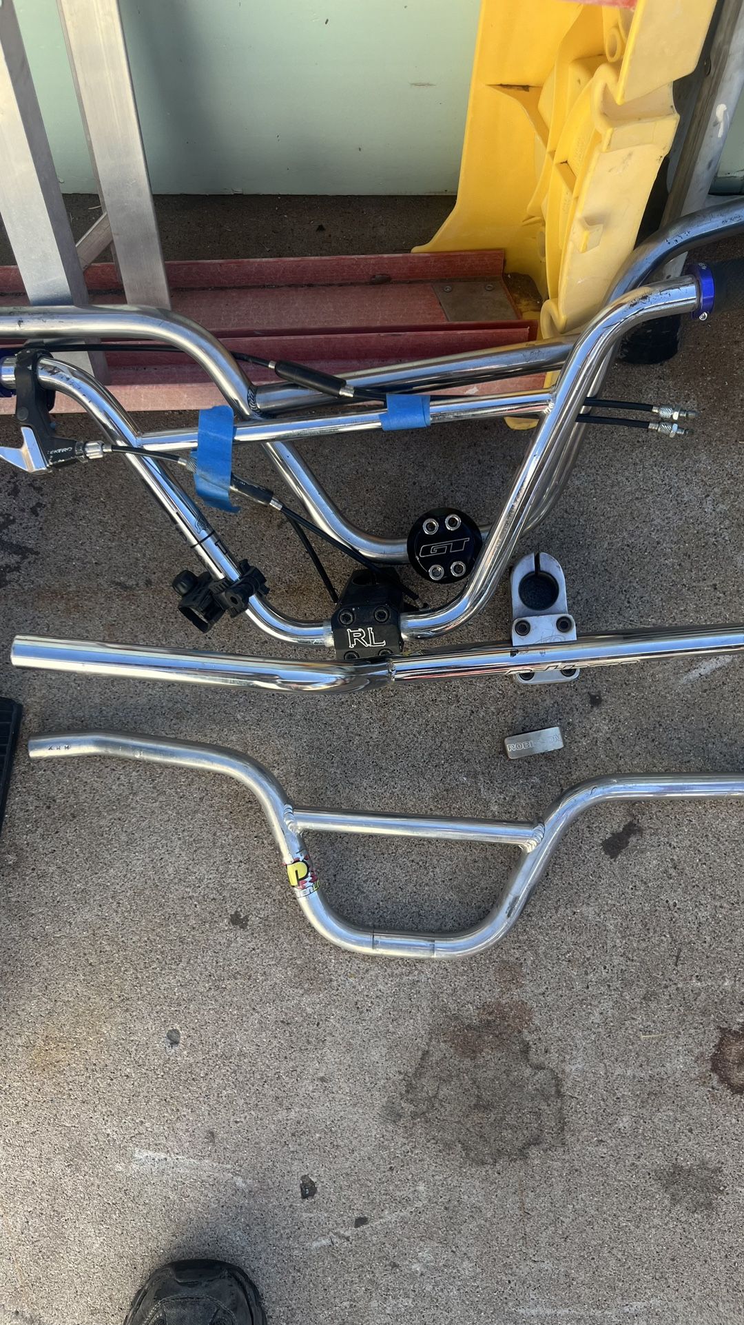 20” BMX Stems And Bars