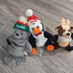 Coca Cola Collectibles; Attic Beanie Babies