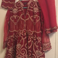 Indian Dress 3 Piece Size Large 