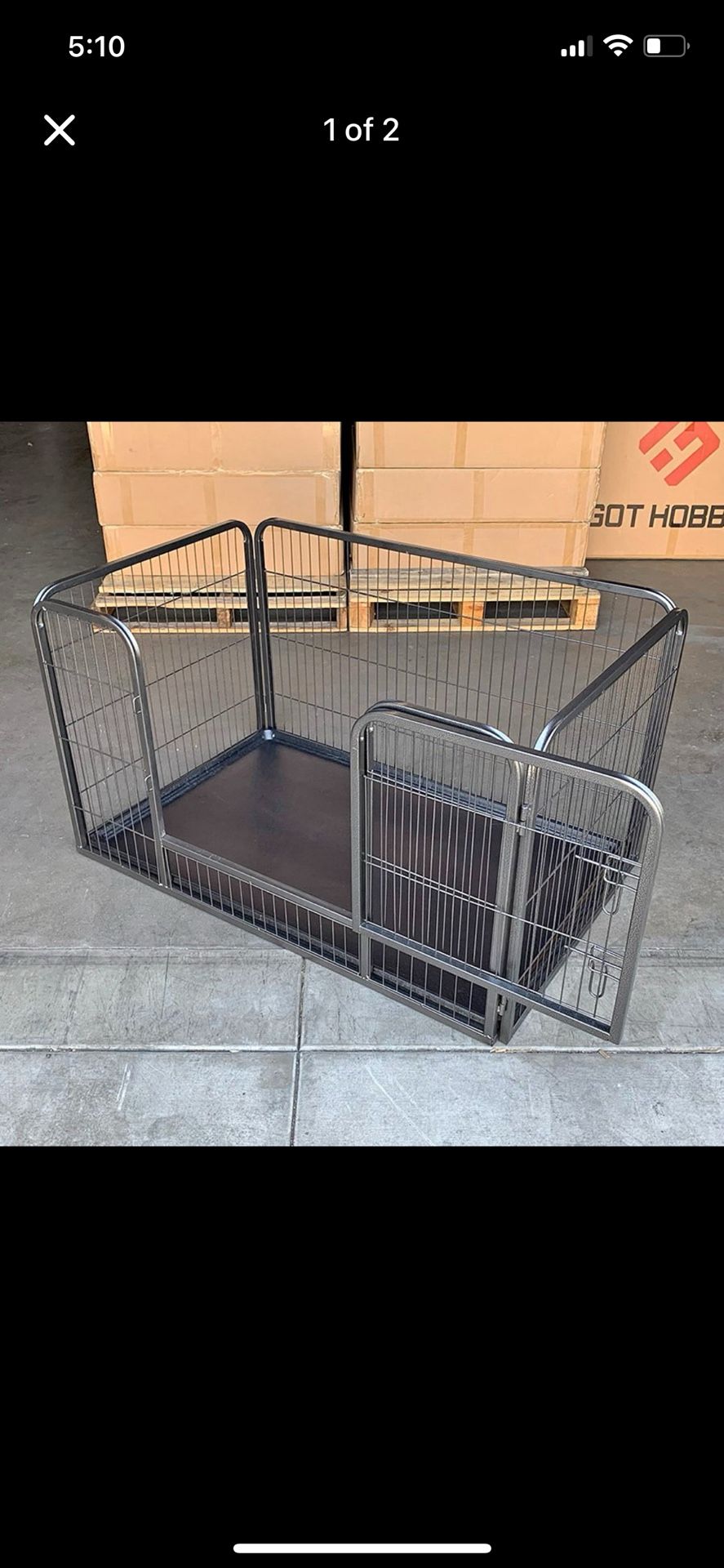 Heavy-Duty Dog Pet Playpen