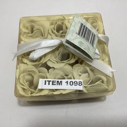 Item 1098. Attila Rose Petal Soaps Brand New; Open Box.