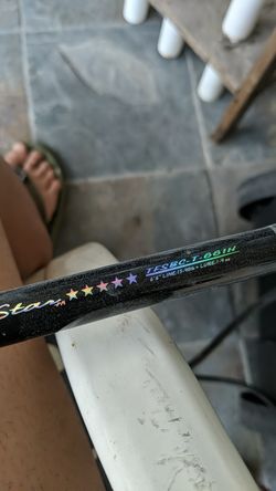 Six six heavy duty saltwater fishing rod