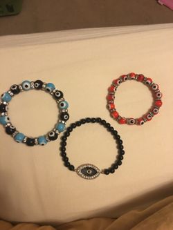 Evil Eye Bracelets $5 each