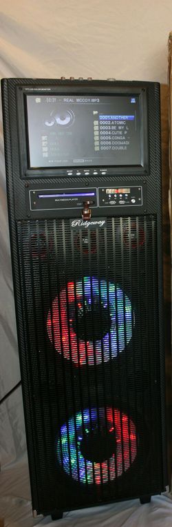 📢Bluetooth speaker sd card slot usb flash drive fm radio microphone included for karaoke 🎶