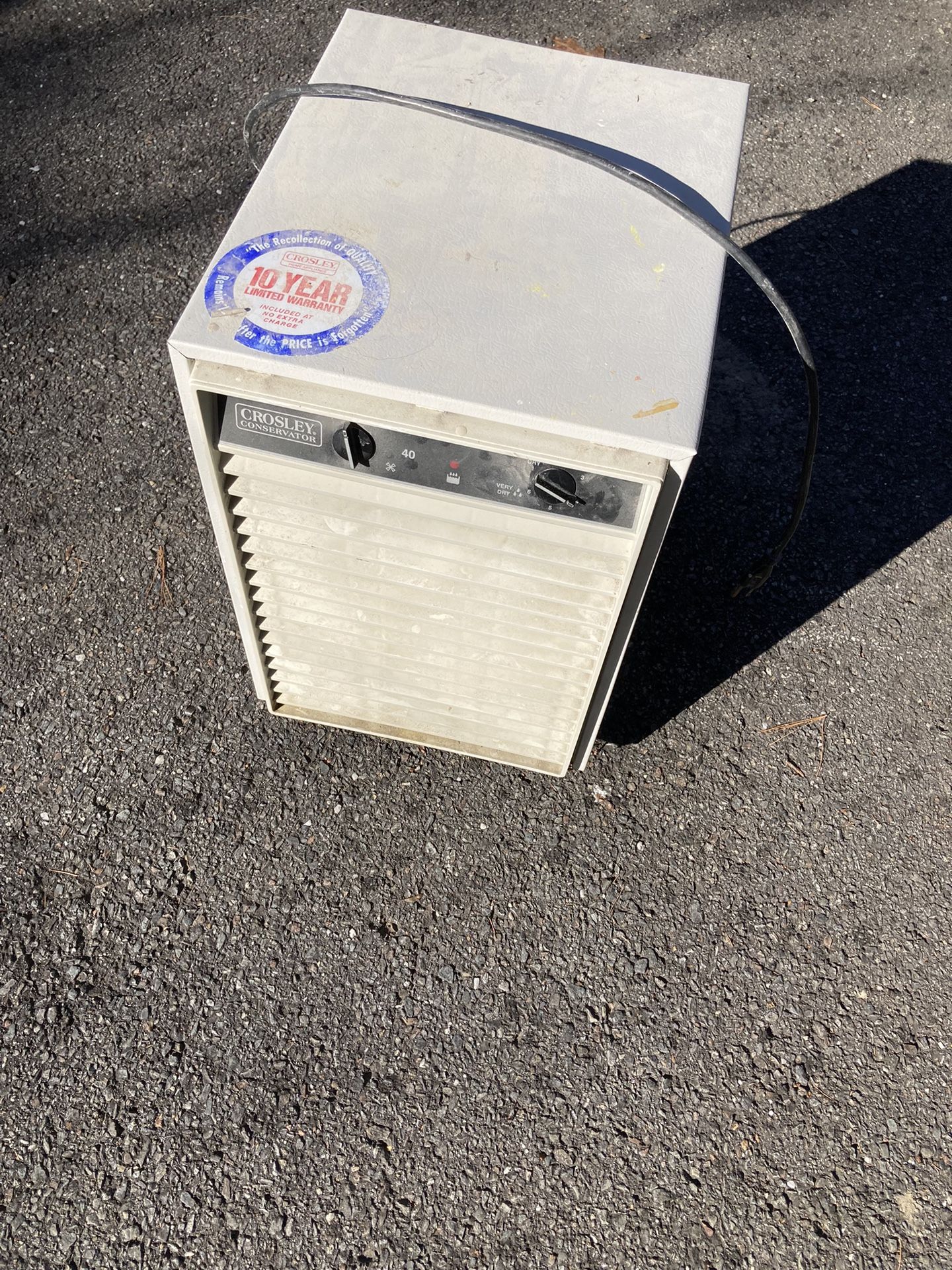 Old Mostly Dead Dehumidifier