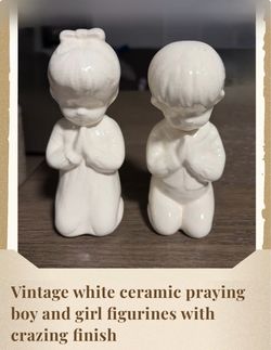 Ceramic Children Praying