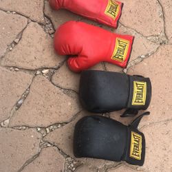 Punch Bag And Gloves 