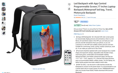 LED Backpack