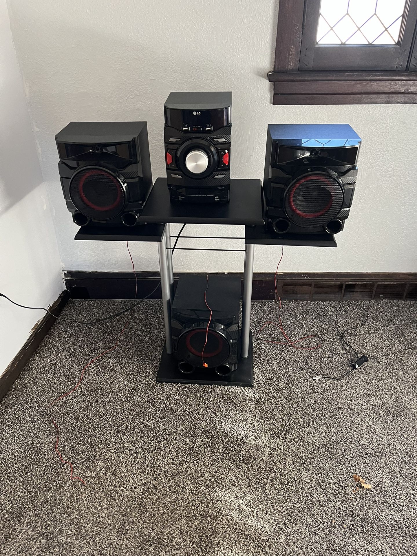 Mini stereo system fairly new - 1 yr new