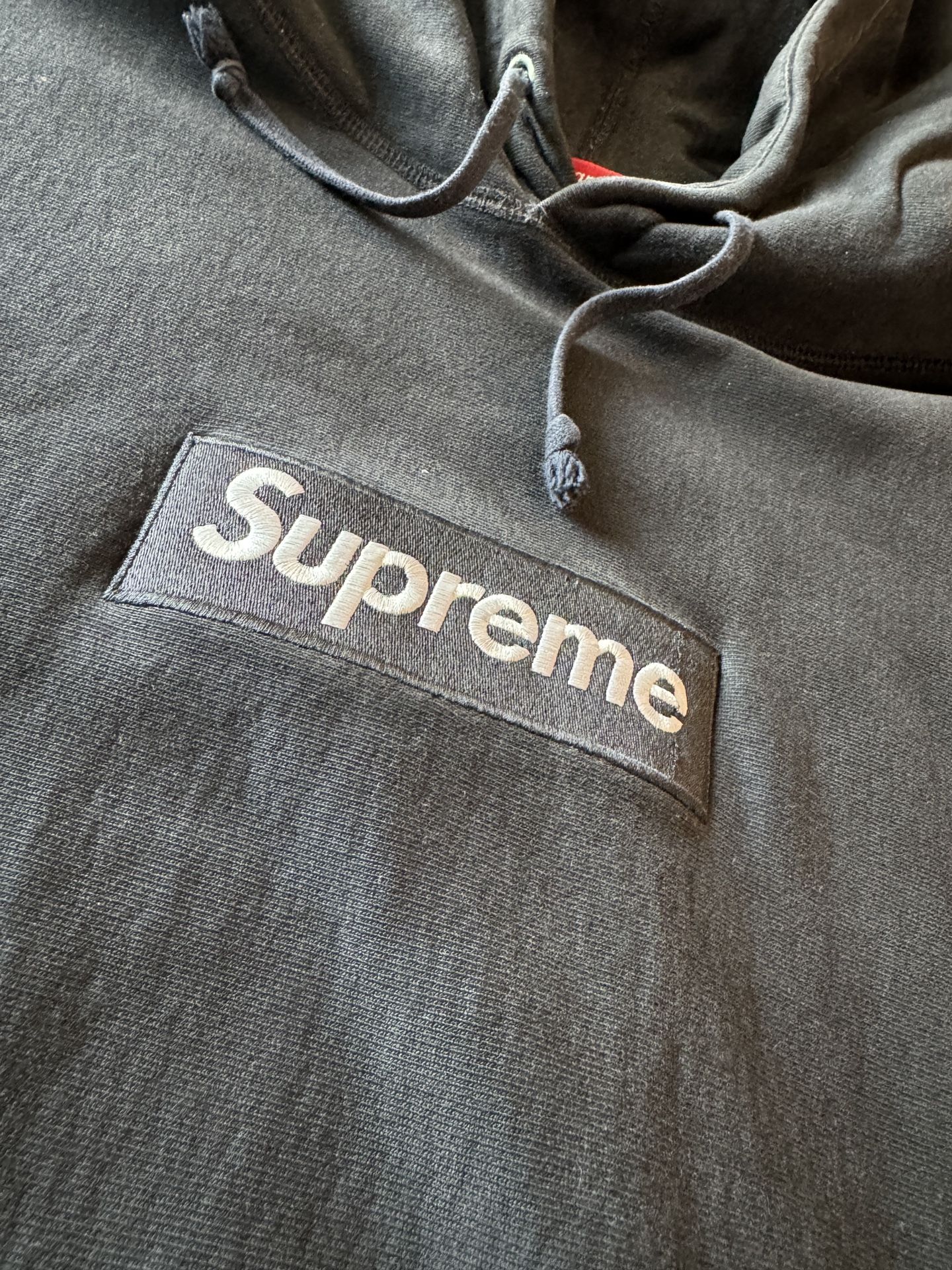 Supreme Black Hoodie rn101837 Men’s Size XL