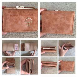 Brown cute wallet