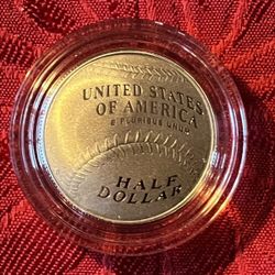 2014 Baseball Hall of Fame Proof Half Dollar