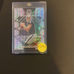 Aidan O’Connell Rc Silver Prizm Mosaic